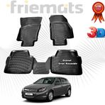 Opel ASTRA H 3D Havuzlu Paspas HB 2004 - 2015 Arası Siyah 4 Parça Friemats