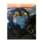Opel Astra H Dikmeli Direksiyon Kılıfı Kırmızı Yüzüklü Alkantara (nubuk)