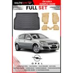 Opel Astra H Hatchback 2007 Model 4d Bagaj ve Pro Serisi Havuzlu Bej Paspas Takımı - Siyah