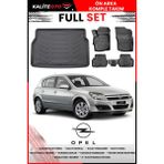 Opel Astra H Hatchback 2009 Model 4d Bagaj ve Pro Serisi Havuzlu Paspas Takımı - Siyah