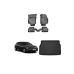 Opel Astra H Hb 2004-2010 3D Havuzlu Paspas Ve Bagaj Havuzu Siyah