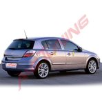 Opel Astra H HB 2004-2010 Paslanmaz Çelik 4 Parça Krom Cam Çıtası