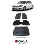 Opel Astra H Hb Havuzlu Paspas ve Bagaj Havuzu Set 2007 2013 - Siyah