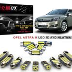 Opel Astra H LED İç Aydınlatma Ampul Seti FEMEX Parlak Beyaz