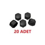 Opel Astra H Siyah Bijon Kapağı 17X23mm (20 Adet)