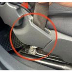 Opel Astra H Zafira Emniyet Kemeri Kapağı (Sağ Yolcu Tarafı)
