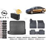 Opel Astra J 1.4 Benzinli 2019 Model Bagaj Havuzu+4d Araca Özel Havuzlu Paspas Takımıı Rice - Siyah