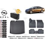 Opel Astra J 2017 Model Bagaj Havuzu+4d Araca Özel Havuzlu Paspas Takımıı Rice - Siyah