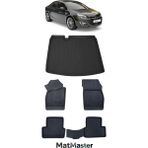 Opel Astra J 2018 Model 5d Premium Ekstra Havuzlu Paspas ve Bagaj Havuzu Set - Siyah