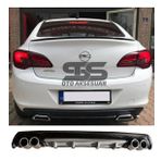 Opel Astra J Difüzör Arka Tampon Eki 4 Egzoz Çıkışlı Gri Lüx Tip