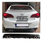 Opel Astra J Difüzör Arka Tampon Eki 4 Egzoz Çıkışlı Siyah Lüx Tip