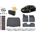 Opel Astra J Hatchback 2013 Model Bagaj Havuzu+4d Araca Özel Havuzlu Paspas Takımıı Rice - Siyah