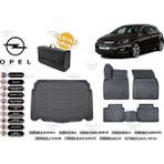 Opel Astra J Hatchback 2016 Model Bagaj Havuzu+4d Araca Özel Havuzlu Paspas Takımıı Rice - Siyah