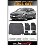 Opel Astra J Hatchback Bagaj Havuzu+4.5d Havuzlu Paspas Seti 2012 Model - Siyah