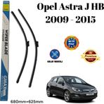 Opel Astra J HB Hatchback 2009 2010 2011 2012 2013 2014 2015 Uyumlu Araca Özel Ön Cam Silecek Süpürgesi Takımı 680mm + 625mm GLZ03208459