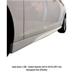 Opel Astra J HB - Sedan Uyumlu 2013-2015 OPC Yan Marşpiyel Seti (Plastik)