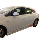 Opel Astra J Hb - Sedan Uyumlu 2013 - 2015 Yan Marşpiyel Seti (plastik)