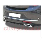 Opel Astra J için Egzoz Görünümlü Difüzör