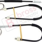 Opel Astra J P10 Mk6 2009-2016 4/5 Kapı 13350759 İçin Ön Sağ Kapı Cam Kriko Tamir Seti