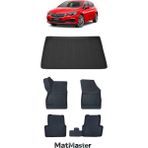 Opel Astra K 2016 Model 5d Premium Ekstra Havuzlu Paspas ve Bagaj Havuzu Set - Siyah