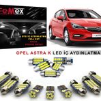 Opel Astra K LED İç Aydınlatma Ampul Seti FEMEX Parlak Beyaz