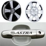Opel Astra Kapı Kolu Jant Sticker Yapıştırma 8 Adet