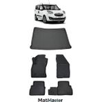 Opel Combo 2013 Model 5d Premium Ekstra Havuzlu Paspas ve Bagaj Havuzu Set - Siyah