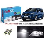 Opel Combo 2023 Sonrası LED Plaka Aydınlatma Ampul Seti FEMEX Parlak Beyaz