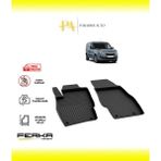 Opel Combo D Ön 2 Parça 2010-2019 4d Havuzlu Paspas - Siyah