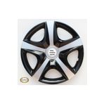 Opel Corsa 13"inç Kırılmaz 4 Adet 1 Takım Siyah Gri Jant Kapağı