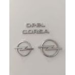 Opel Corsa Bagaj Yazısı Corsa B Ön Arma Arka Bagaj Arması Logo Amblemi 4lü Set