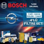 Opel Corsa C 1.7 Dti 1.7 Di Bosch Filtre Bakım Seti 2002-2006