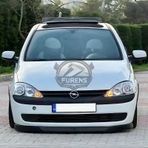 Opel Corsa C 2000-2006 Uyumlu H Lip Esnek Ön Lip 2 Parça Karlık Ön Ek Tampon Altı Dill