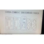 Opel Corsa C 2005 Sonrası 7 Parça Maun Torpido Kaplama