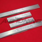 Opel Corsa C Krom Kapı Eşiği Tk 2000-2006 4Kapı Paslanmaz Çelik