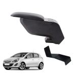 Opel Corsa D 2006 Delmesiz Çelik Ayaklı Siyah Kolçak Kol Dayama