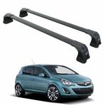 Opel Corsa D 2007-2015 Portbagaj Taşıyıcı Aparat - Ara Atkısı Paw Pro 3, Siyah