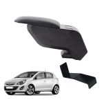 Opel Corsa D 2007 Delmesiz Çelik Ayaklı Siyah Kolçak Kol Dayama