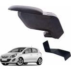Opel Corsa D 2014 Delmesiz Çelik Ayaklı Siyah Kolçak Kol Dayama