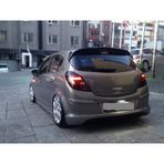 Opel Corsa D Arka Tampon Eki