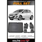 Opel Corsa D Bagaj Havuzu+4.5d Havuzlu Paspas Seti 2009 Model - Siyah