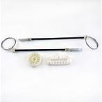 Opel Corsa D S07 2006-2014 5-Kapı 13188490 İçin Elektrikli Ön Sol Cam Kriko Tamir Seti
