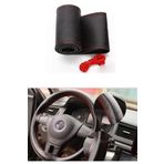 Opel Corsa Dikmeli Siyah Dikişli Direksiyon Kılıfı
