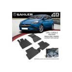 Opel Corsa E 2014-2019 Sahler 4.5D Havuzlu Paspas Siyah