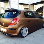 Opel Corsa Uyumlu D Spoiler -2007 Parlak Siyah Boyalı