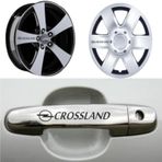 Opel Crossland Kapı Kolu Jant Sticker Yapıştırma 8 Ad