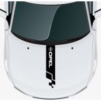 Opel Crossland Kaput Şerit Sticker