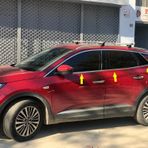 Opel Grandland X Krom Cam Alt Çıtası 6 Parça 2017 ve üzeri Paslanmaz Çelik