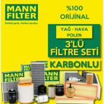 Opel Insignia 1.4 Turbo Mann-Filter Filtre Bakım Seti 2008-2015 553116896