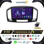 Opel İnsignia 2009-2013 Model 2+64GB Android 13 Kablosuz Carplay Navigasyon Multimedya Sistemi